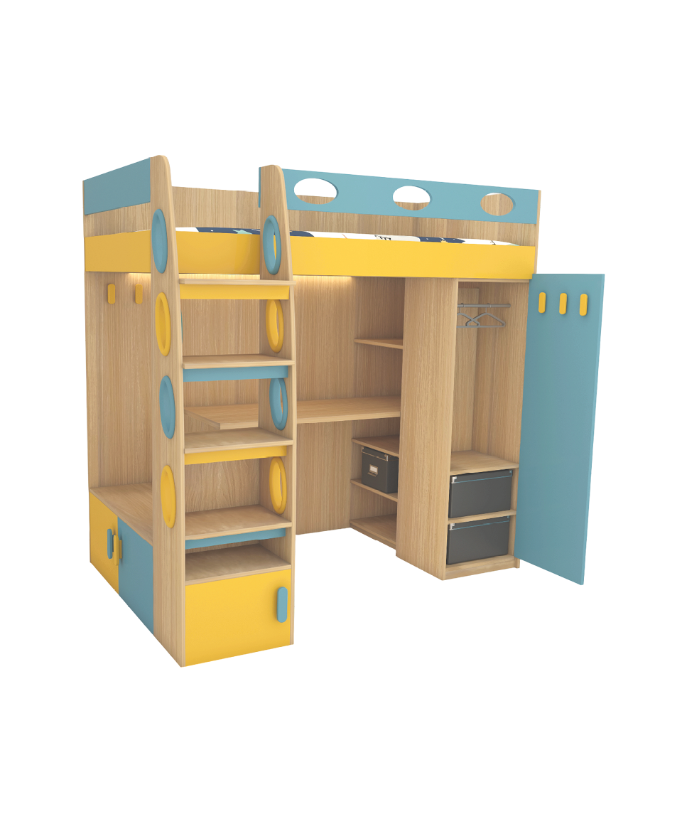 Space Multipurpose Climb Bed